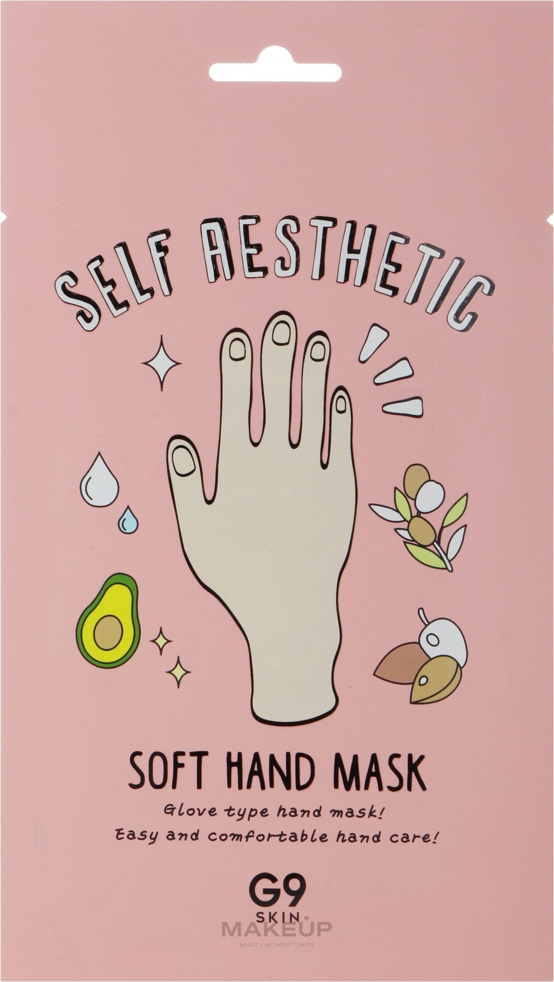 Maseczka pielęgnująca na dłonie - G9Skin Self Aesthetic Soft Hand Mask — Zdjęcie 10 ml