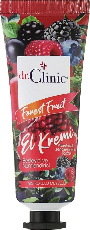 Krem do rąk z alantoiną - Dr. Clinic Forest Fruit