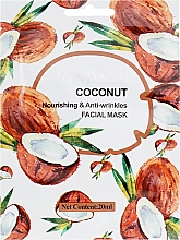 Kup Nawilżająco-przeciwzmarszczkowa maseczka do twarzy z kokosem - Mond'Sub Nourishing & Anti-wrinkles Facial Mask Coconut