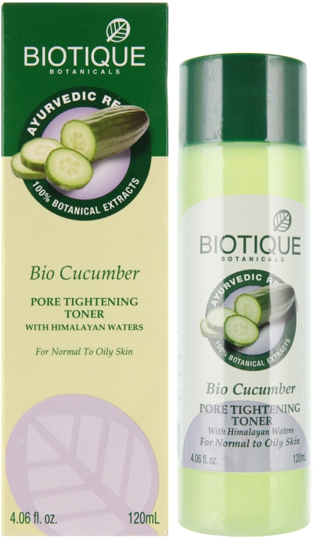Orzeźwiający tonik z ogórkiem - Biotique Refreshing Cucumber Tonic