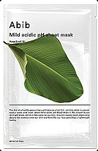 Kup Kojąca maseczka do twarzy - Abib Abib Mild Acidic pH Heartleaf Sheet Mask