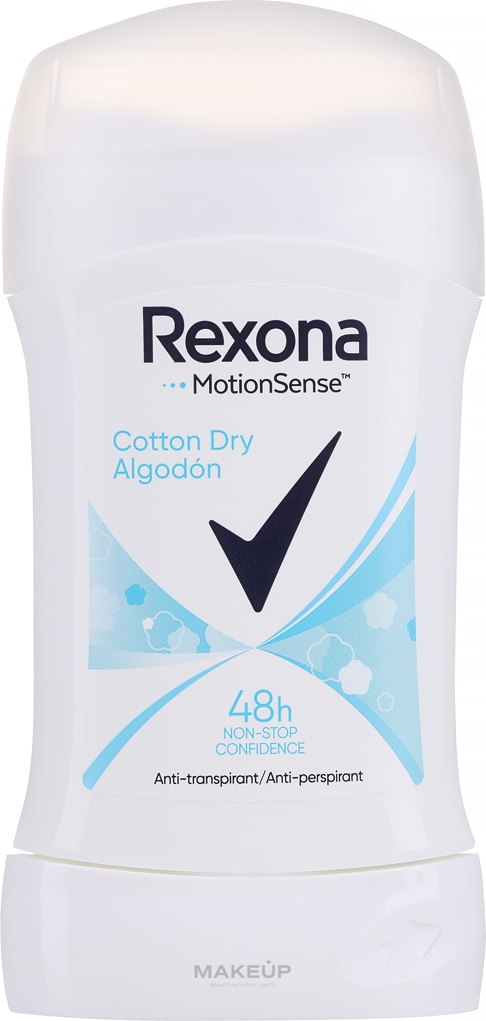 Antyperspirant w sztyfcie Cotton Ultra Dry - Rexona Deodorant Stick — Zdjęcie 40 ml