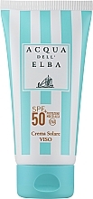Krem do twarzy - Acqua Dell'Elba Face Sun Cream Spf 50 — Zdjęcie N1