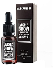 Kup Kompleks stymulujący wzrost rzęs i pielęgnujący brwi - Mr.Scrubber Lash&Brow Oil Complex