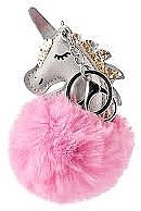 Brelok Puszysty jednorożec, różowy - Martinelia Keychain Unicorn Puff  — Zdjęcie N1