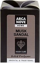 Kostka zapachowa do domu - Arganove Solid Perfume Cube Musk Sandal — Zdjęcie N1
