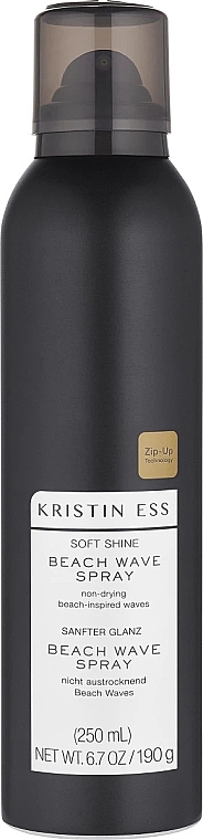 Teksturyzujący spray do włosów - Kristin Ess Soft Shine Beach Wave Spray — Zdjęcie N1