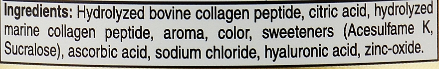 Kolagen z kwasem hialuronowym, witaminą C i cynkiem Truskawkowe Daiquiri - Pure Gold CollaGold Strawberry Daiquiri — Zdjęcie N2