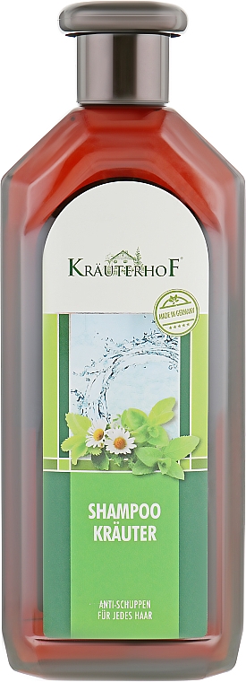 Szampon przeciwłupieżowy Ekstrakty ziołowe - Krauterhof — Zdjęcie N1