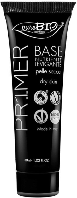 Baza pod makijaż dla cery suchej - PuroBio Cosmetics Base Primer For Dry Skin