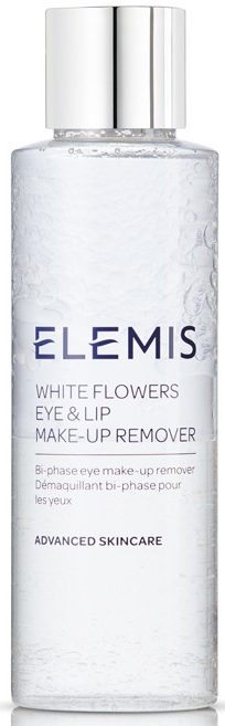 Dwufazowy płyn do demakijażu - Elemis White Flowers Eye & Lip Make-Up Remover — Zdjęcie N2
