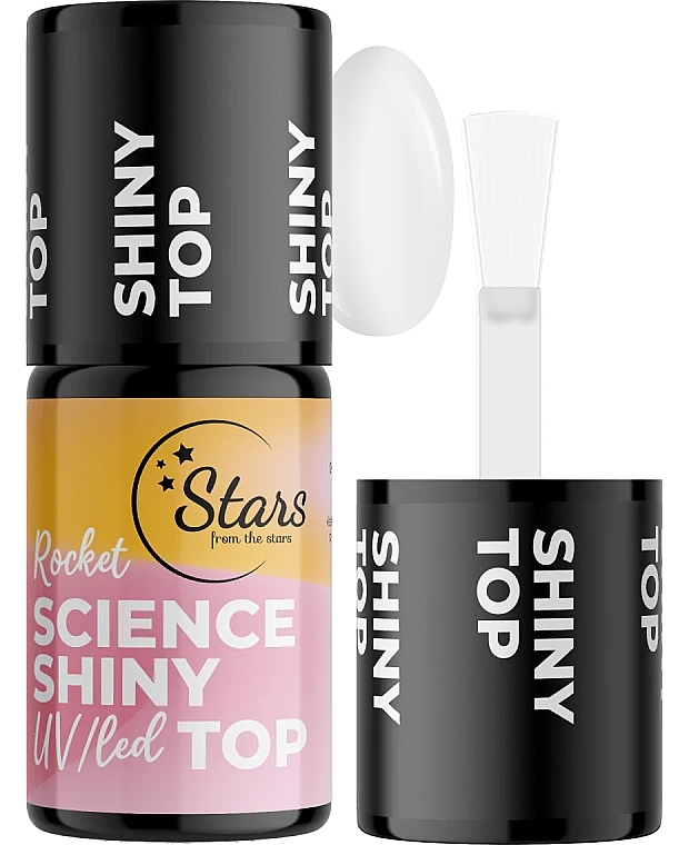 Top do paznokci - Stars from The Stars Rocket Science Shiny Top — Zdjęcie N3