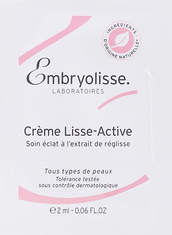 Aktywny krem ​​wygładzający - Embryolisse Laboratoires Smooth-Active Cream (próbka) — Zdjęcie N1