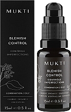 Serum do twarzy Blemish Control - Mukti Organics Blemish Control — Zdjęcie N2