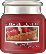 Kup PRZECENA! Świeca zapachowa w słoiku - Village Candle Crisp Apple *