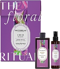 Zestaw - Phytorelax Laboratories The Floral Ritual Gentle Fig (sh/gel/250ml + b/mist/150ml) — Zdjęcie N1