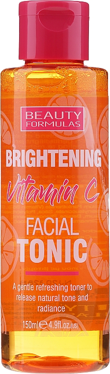 Rozjaśniający tonik do twarzy - Beauty Formulas Brightening Vitamin C Facial Tonic — Zdjęcie N1