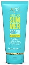 Kup Balsam do opalania z olejem monoi - APIS Professional Hello Summer SPF 50