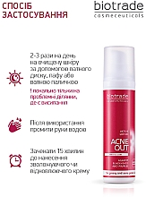 Miejscowo aktywny balsam antybakteryjny do skóry tłustej i problematycznej - Biotrade Acne Out Active Lotion (mini) — Zdjęcie N7