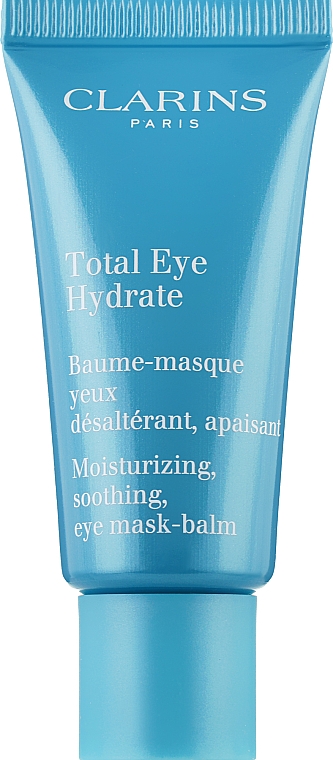 Nawilżający balsam-maska pod oczy o działaniu chłodzącym - Clarins Total Eye Hydrate Moisturizing Soothing Eye Mask-Balm — Zdjęcie N1