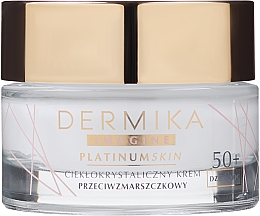 Kup Ciekłokrystaliczny krem przeciwzmarszczkowy - Dermika Imagine Platinum Skin 50+ Face Cream