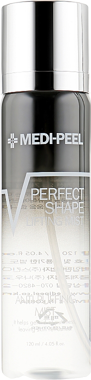 Nawilżająca mgiełka do twarzy z kompleksem peptydowym - MEDIPEEL V-Perfect Shape Lifting Mist — Zdjęcie N1