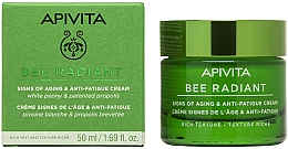 Kup Krem przeciw starzeniu się i utracie elastyczności skóry - Apivita Bee Radiant Signs Of Aging & Anti-Fatigue Cream Rich Texture