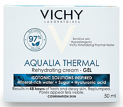 Głęboko nawilżający żel-krem do twarzy do skóry normalnej i mieszanej - Vichy Aqualia Thermal Rehydrating Cream Gel — Zdjęcie N5