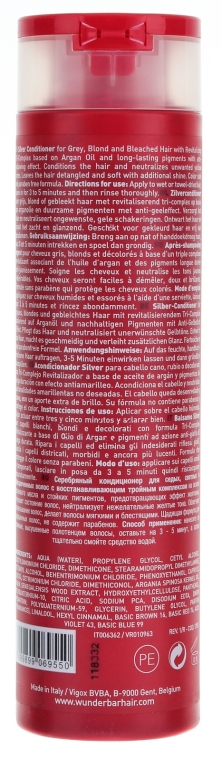 Odżywka Ochrona koloru - Wunderbar Color Protection Silver Conditioner — Zdjęcie N4