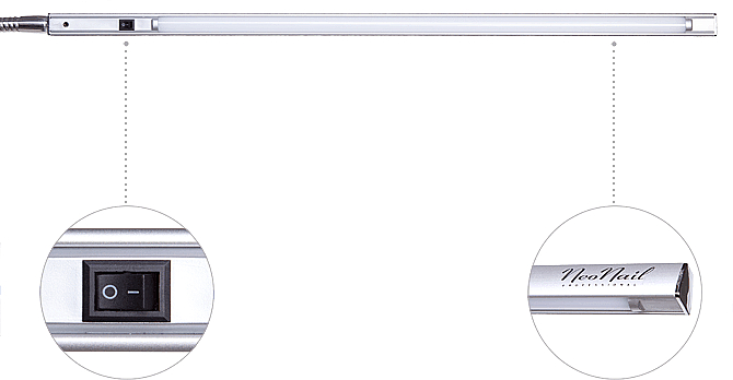 Lampka do manicure - NeoNail Professional Table Lamp — Zdjęcie N3
