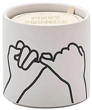 Świeca zapachowa - Paddywax Impressions Ceramic Candle Pinky Promise White Wild Fig & Cedar — Zdjęcie N1