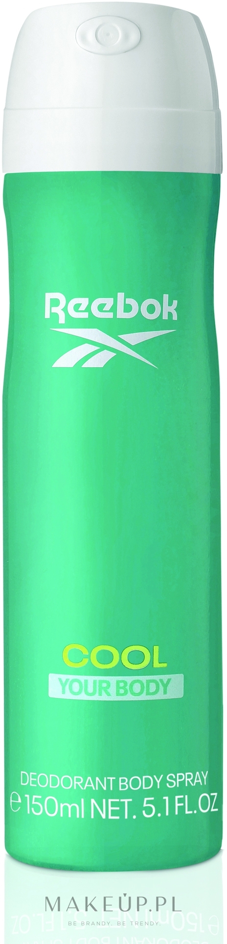 Dezodorant dla kobiet - Reebok Cool Your Body Deodorant Body Spray — Zdjęcie 150 ml
