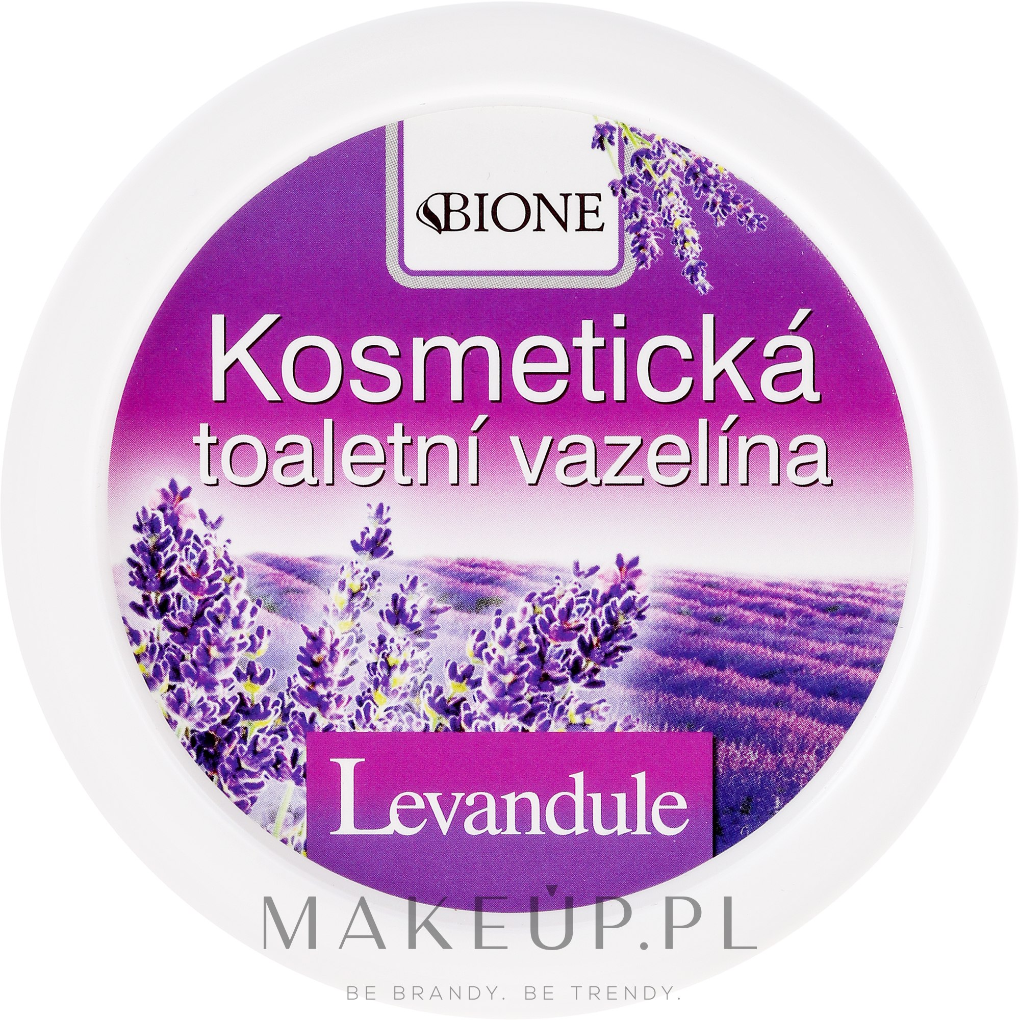 Wazelina kosmetyczna z lawendą - Bione Cosmetics Lavender Cosmetic Vaseline — Zdjęcie 155 ml