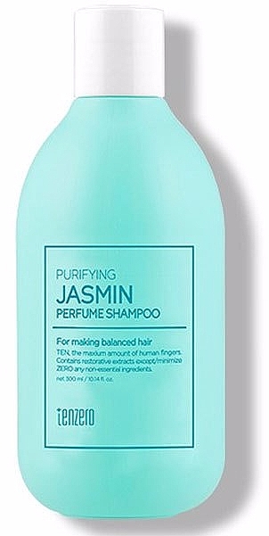 Jasmine Oczyszczający Szampon Perfumowy - Tenzero Purifying Jasmin Perfume Shampoo — Zdjęcie N1