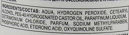 Emulsja utleniająca - Seipuntozero Scented Oxidant Emulsion 10 Volumes 3% — Zdjęcie N3