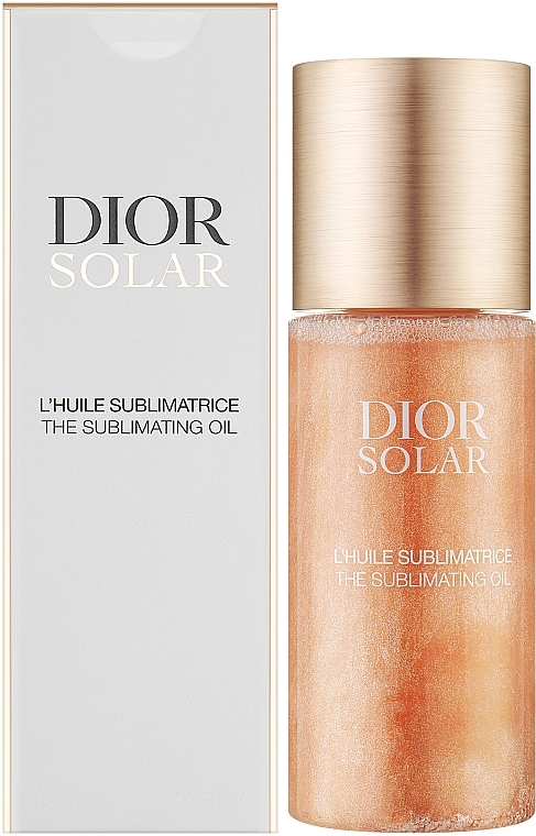 Suchy olejek do twarzy, ciała i włosów - Dior Solar Sublimating Oil  — Zdjęcie N2