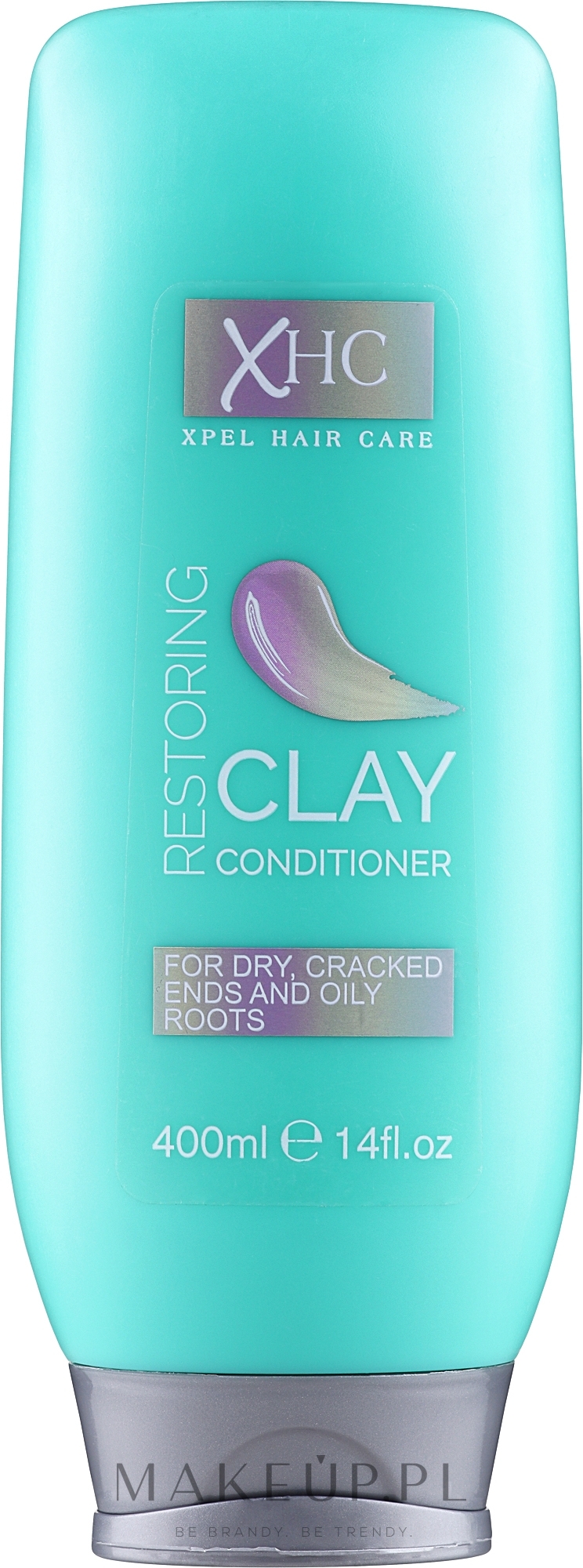 Glinkowa odżywka do włosów zniszczonych i rozdwajających się - Xpel Marketing Ltd XHC Hair Care Restore Clay Conditioner — Zdjęcie 400 ml