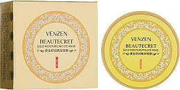 Hydrożelowe płatki pod oczy z koloidalnym złotem i spiruliną - Venzen Gold Moisturizing ??Eye Mask — Zdjęcie N2