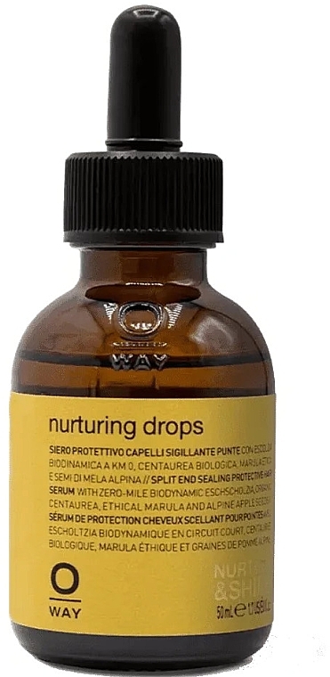 Ochronne serum do włosów - Oway Nurturing Drops Hair Serum — Zdjęcie N1