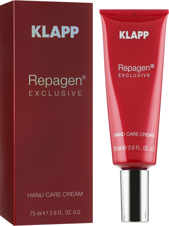 Luksusowy krem odżywczy do rąk - Klapp Repagen Exclusive Hand Care Cream — Zdjęcie N1
