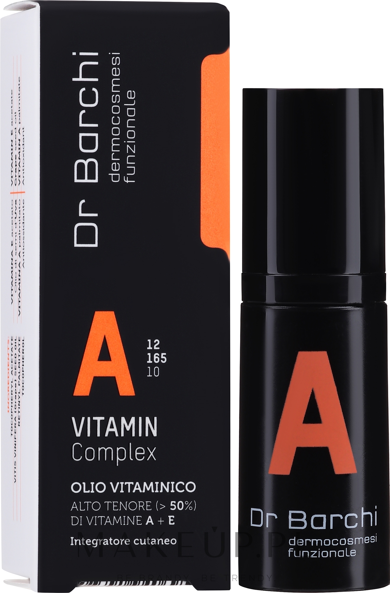 Olejek witaminowy - Dr. Barchi Complex Vitamin A (Vitamin Oil) — Zdjęcie 10 ml