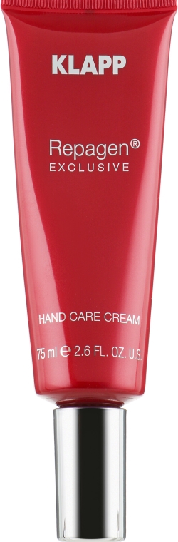 Luksusowy krem odżywczy do rąk - Klapp Repagen Exclusive Hand Care Cream — Zdjęcie N2