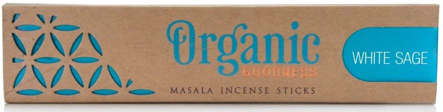 Patyczki zapachowe - Song Of India Organic Goodness White Sage — Zdjęcie N1