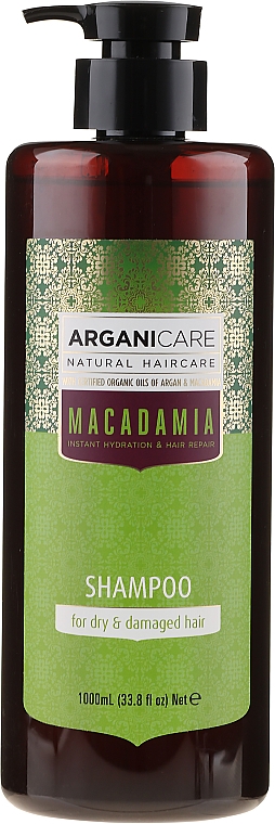 Szampon do suchych i zniszczonych włosów - Arganicare Macadamia Shampoo — Zdjęcie N3