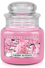 Kup Świeca zapachowa w słoiku - Country Candle Cherry Blossom