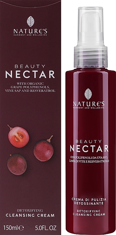 Krem oczyszczający do twarzy - Nature's Beauty Nectar Detoxifying Cleansing Cream — Zdjęcie N2