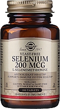 Suplement diety - Solgar Selenium 200 mcg — Zdjęcie N1