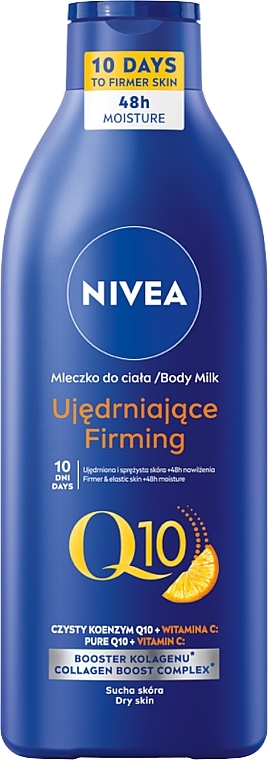 Ujędrniające mleczko do ciała - NIVEA Q10 + Vitamin C Body Lotion