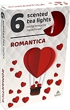Świeczki zapachowe Romance, 6 szt. - Admit Scented Tea Light Romantic — Zdjęcie N1
