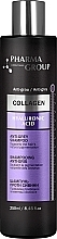 Szampon przeciwko siwieniu włosów z kolagenem i kwasem hialuronowym - Pharma Group Laboratories Collagen & Hyaluronic Acid Anti-Grey Shampoo — Zdjęcie N1